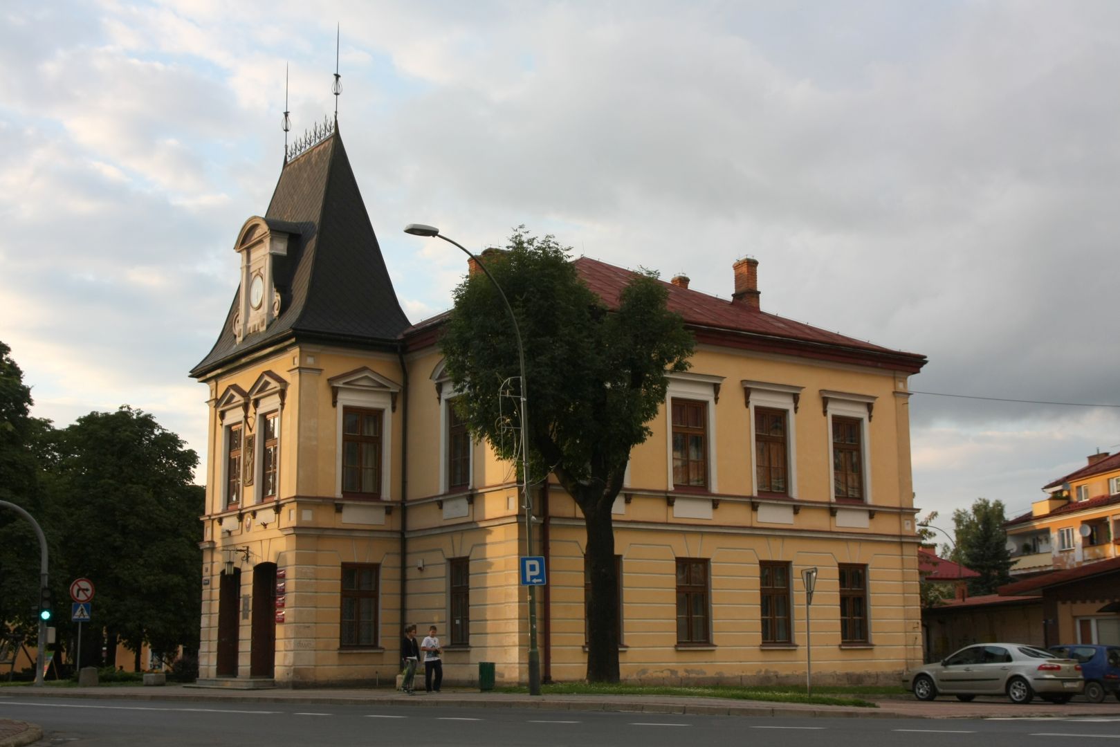 Town Hall in Lesko