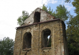 Old church belfry in Terce
