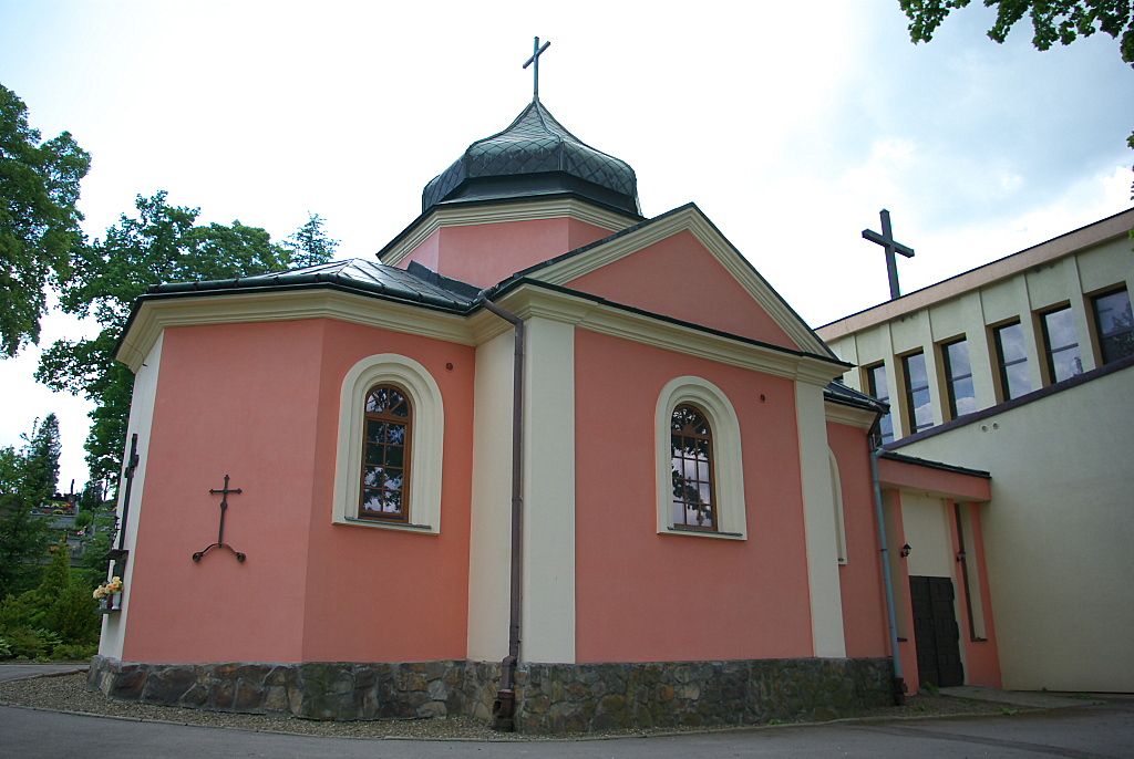 Brick church building