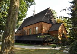 Zabytkowy kościół w Gawłuszowicach