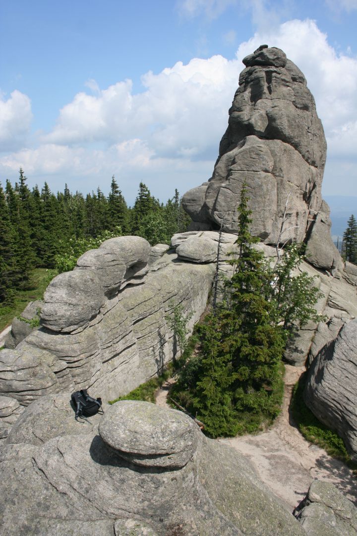 Pilgrim rock formation