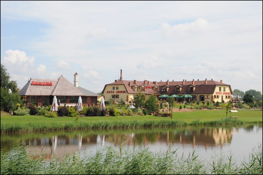 Lviv manor above the ponds