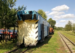 Zabytkowa lokomotywa