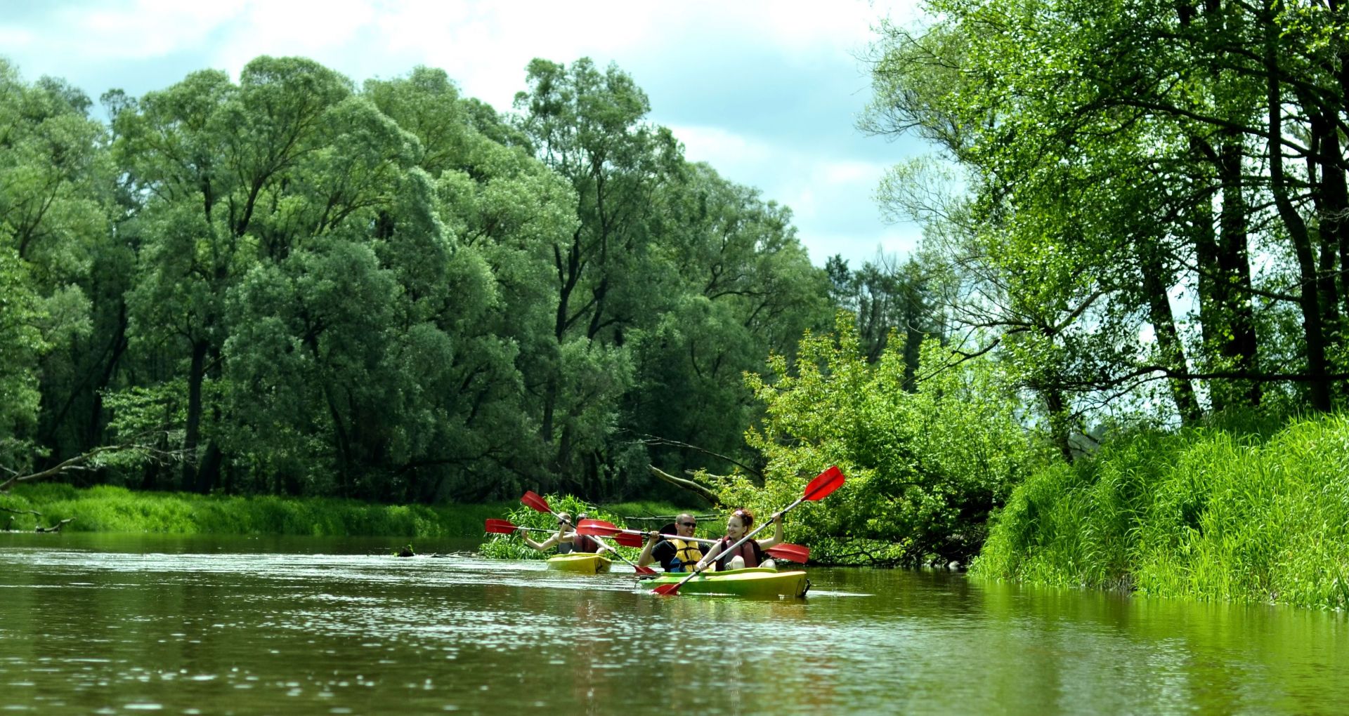 Canoeing on the Bug and Włodawka