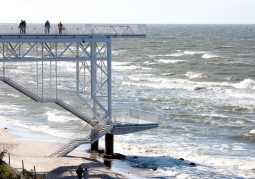 Viewing platform in Trzęsacz