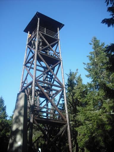 Lookout tower on Radziejowa