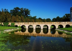 Bridge leading to the entrance gate