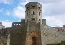 Rear castle tower