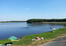 Bathing beach