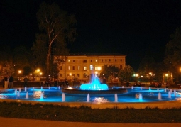 Multimedia fountain - Krynica-Zdrój