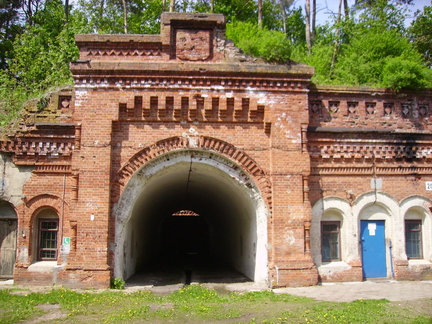 Fort I - brama wjazdowa