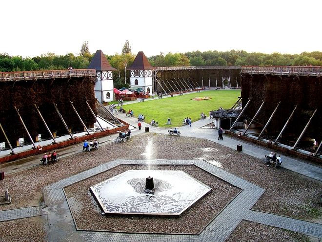 The graduation tower from the inside