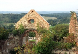 View from the ruins