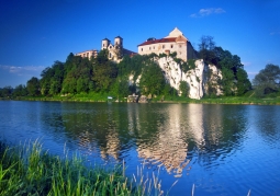 Walls of the monastery on the hill