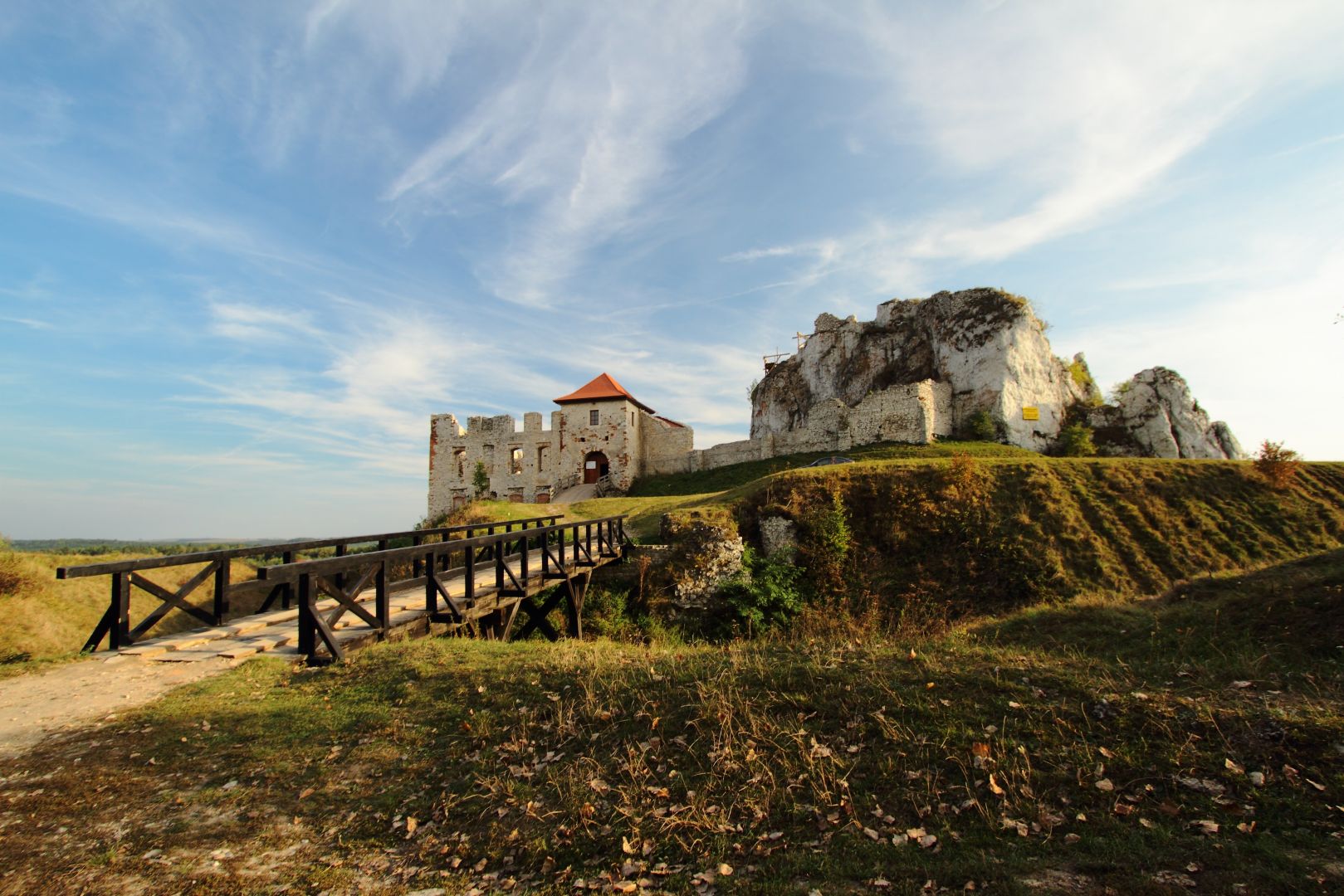 Castle in Rabsztyn