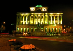 Palace at night