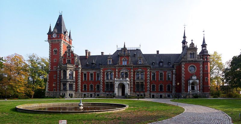 Palace front facade