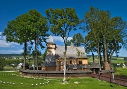 Gothic church in Dębno