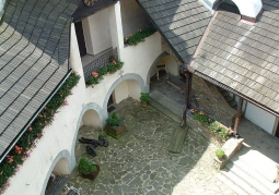 Castle courtyard