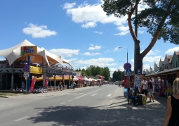 Main street filled with pubs