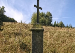 Cross on a church hill