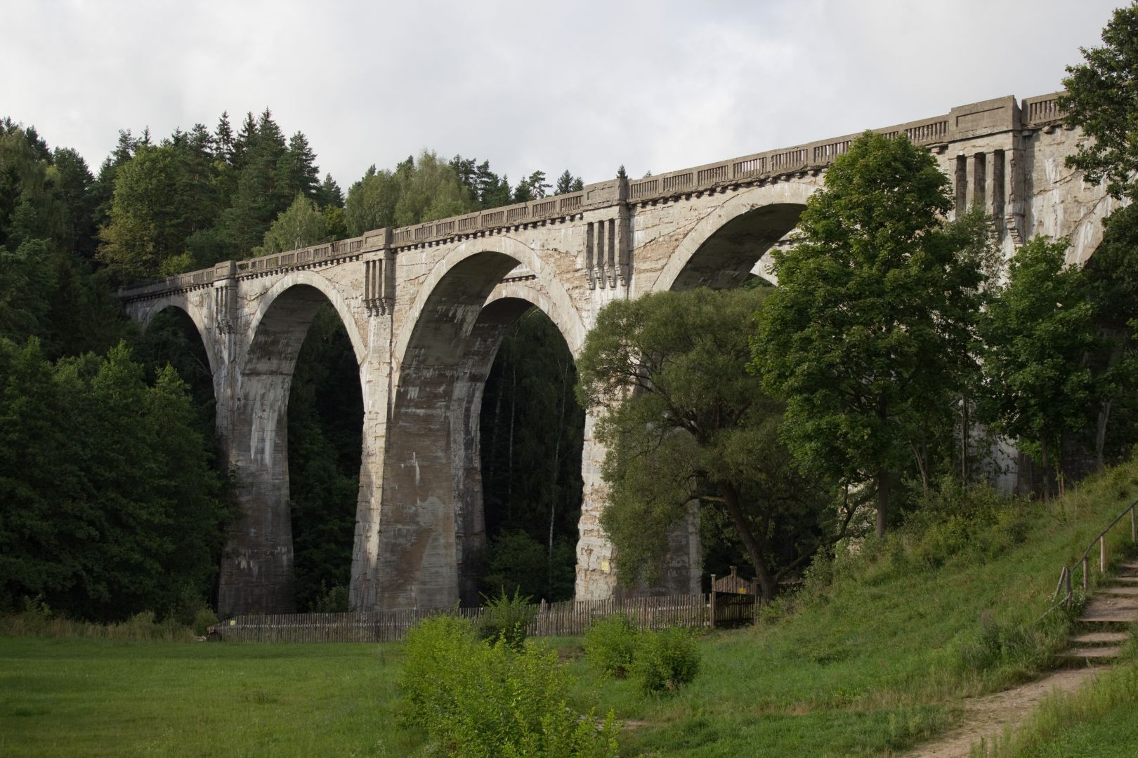 Historic bridge in Stańczyki