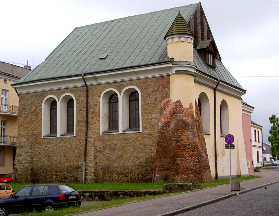 View from the north of the synagogue