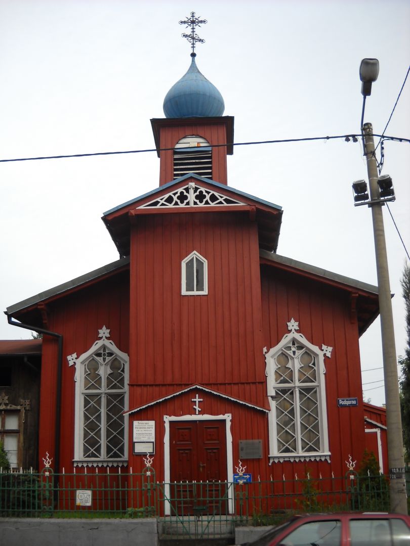 Orthodox church from the front