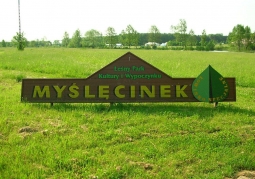 Table with the name of the park