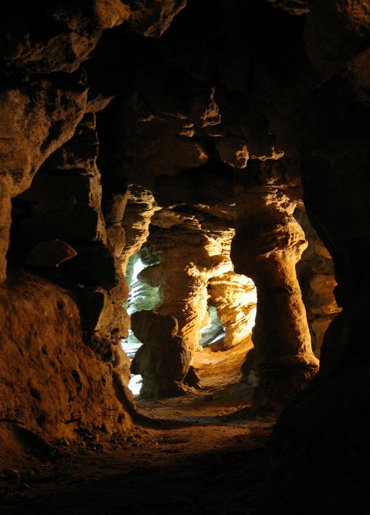 Interior of the Mechowski Grottoes