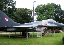 MiG-29 at the open exhibition