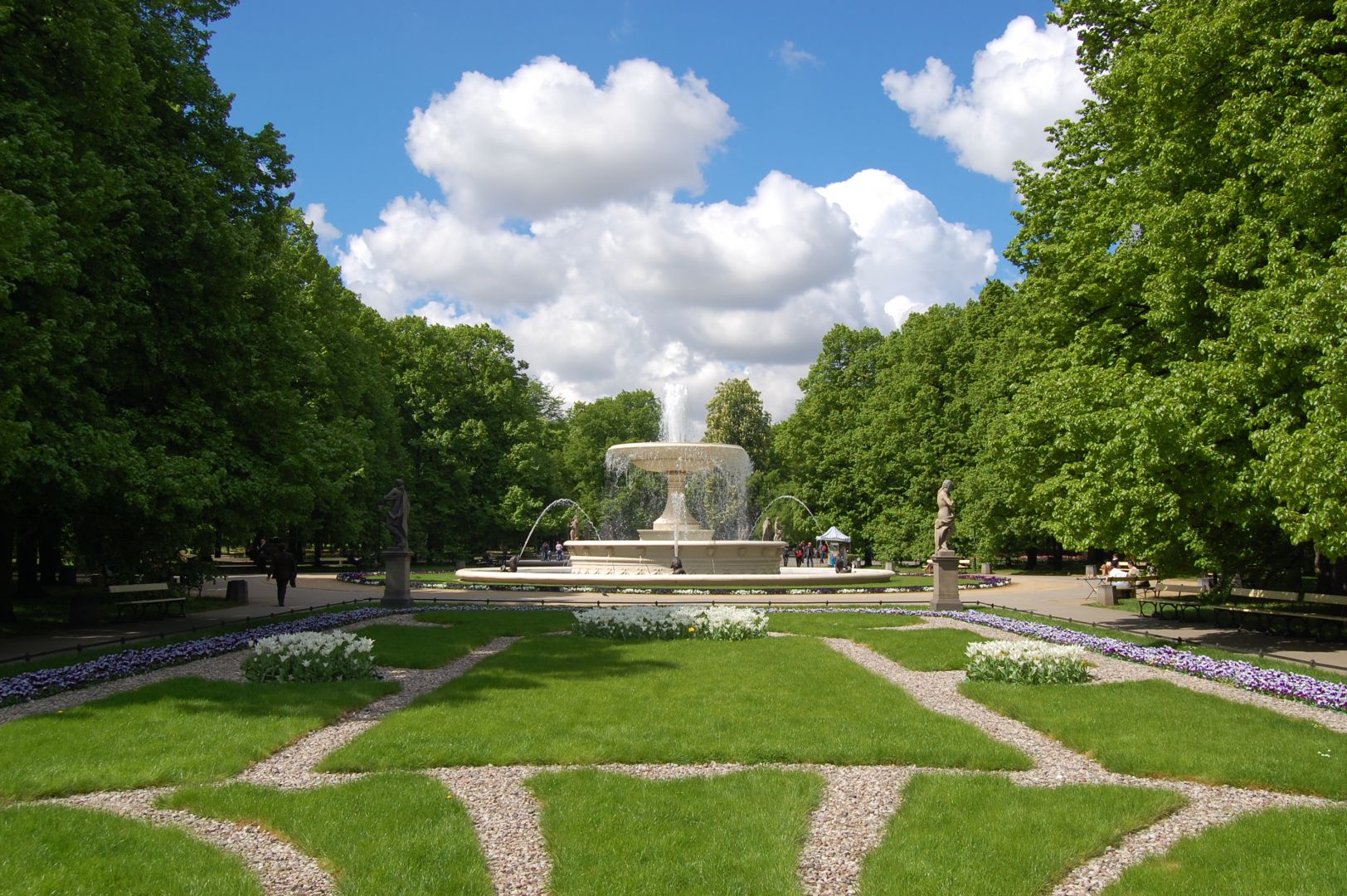 Fountain in the Saxon Garden