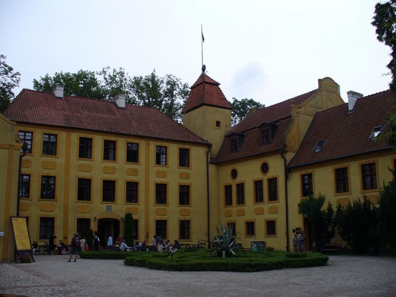 Palace building in Krokowa