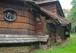 Log structure of the church