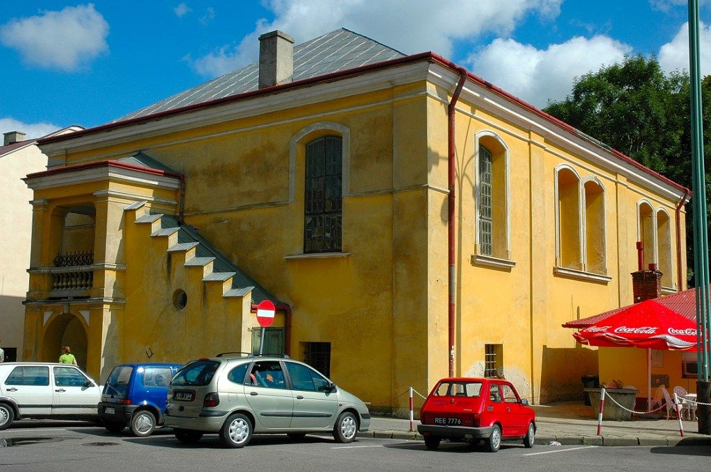 łańcucka synagoga