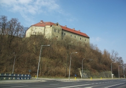 Sanocki zamek na wzgórzu