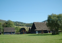 Lemki's cottages in Zyndranowa