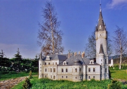 Miniature of the palace in Bożków