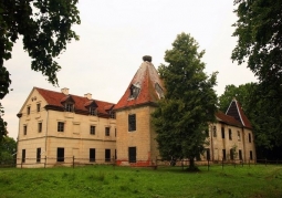 View of the palace from the park side