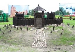 Miniature of Prussian Castle in the Monuments Park of Warmia and Mazury