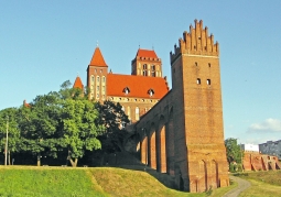 Castle complex on the west side