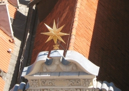 Star seen from the Town Hall tower