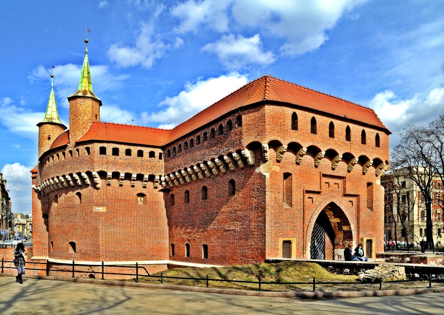 Medieval Krakow Barbican