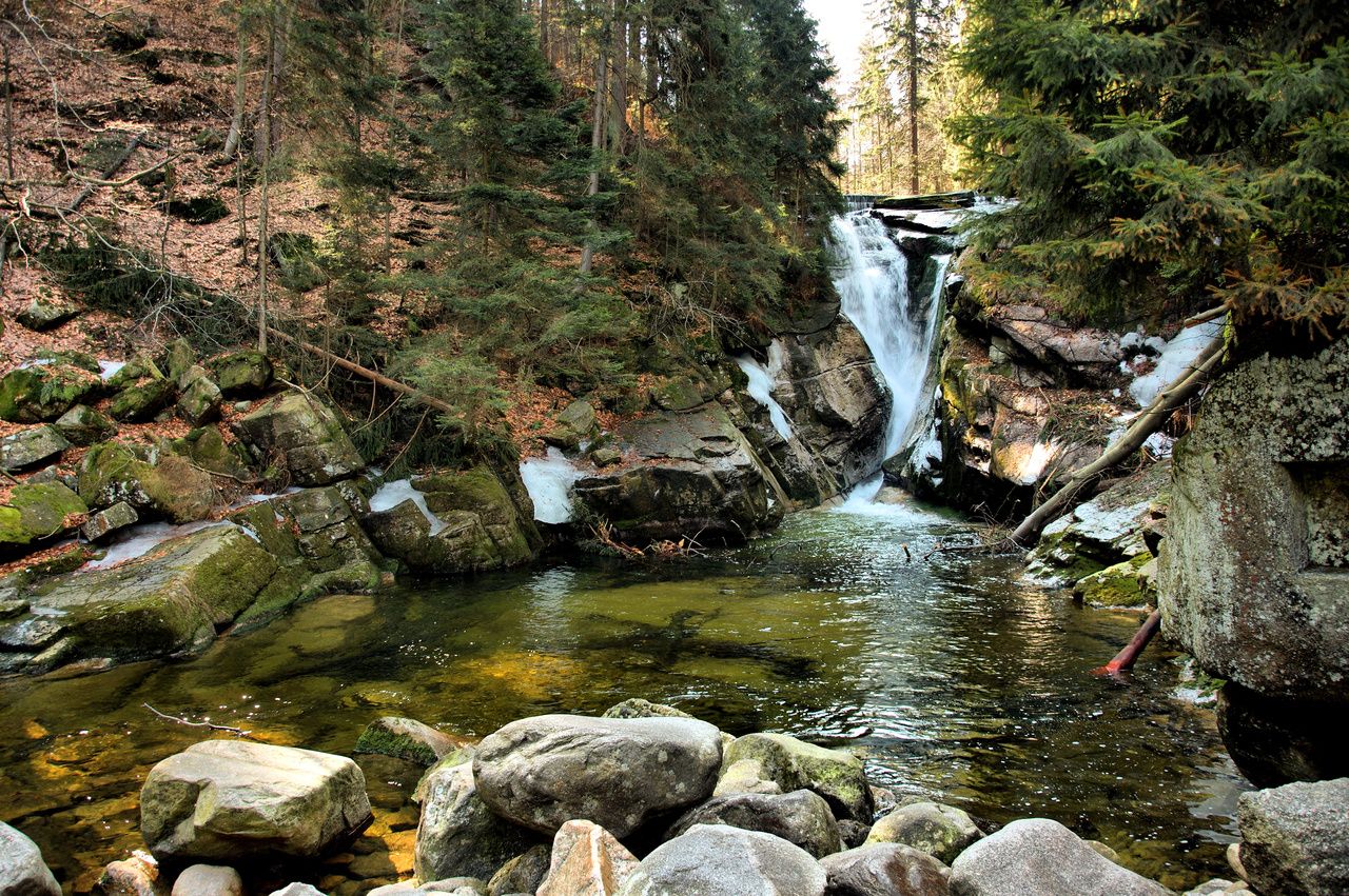 Karkonosze National Park - Szklarki Waterfall