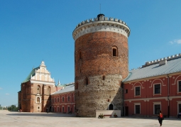 Observation tower at the castle in Lublin