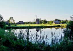 Open-air museum panorama