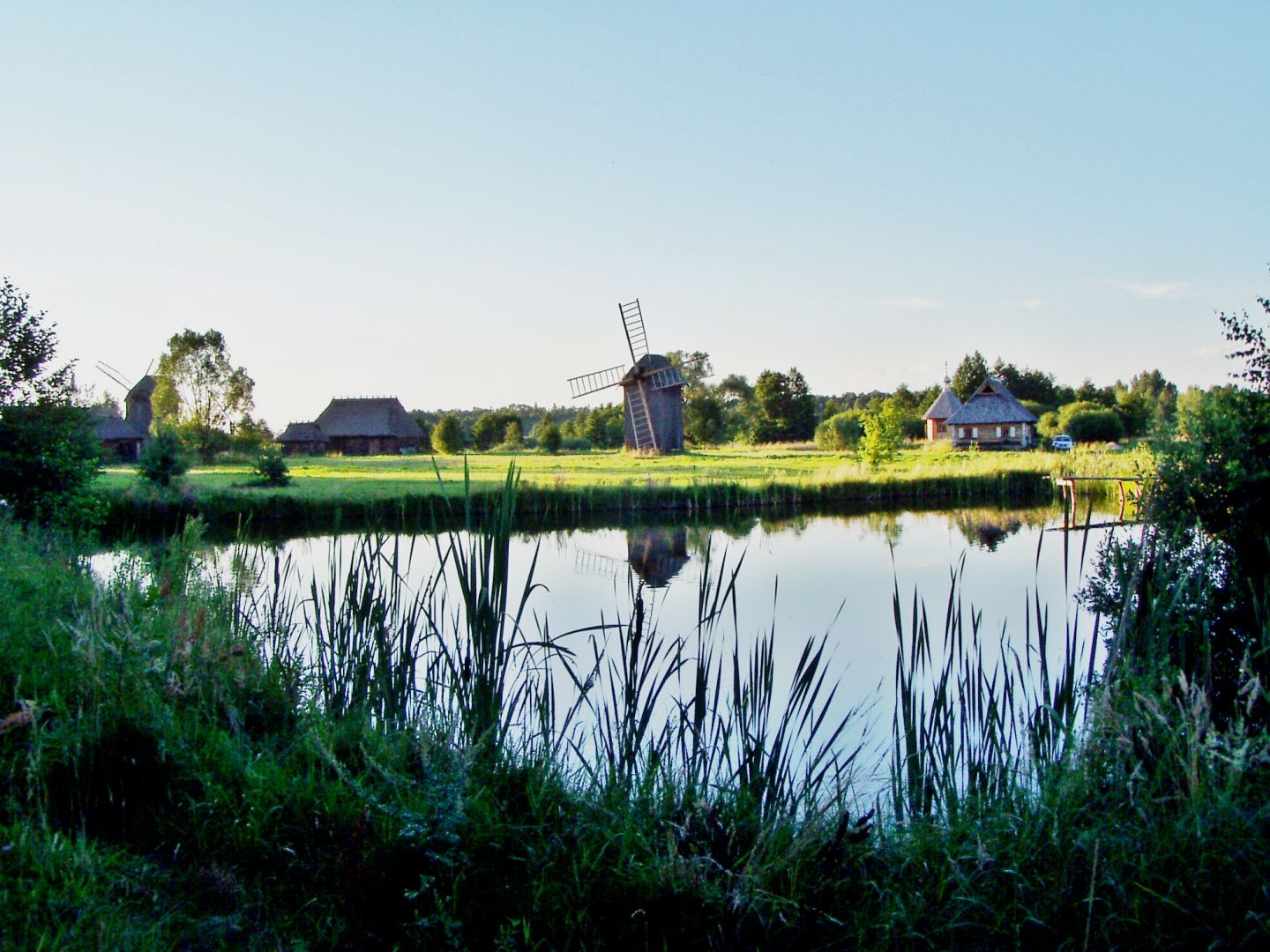 Open-air museum panorama