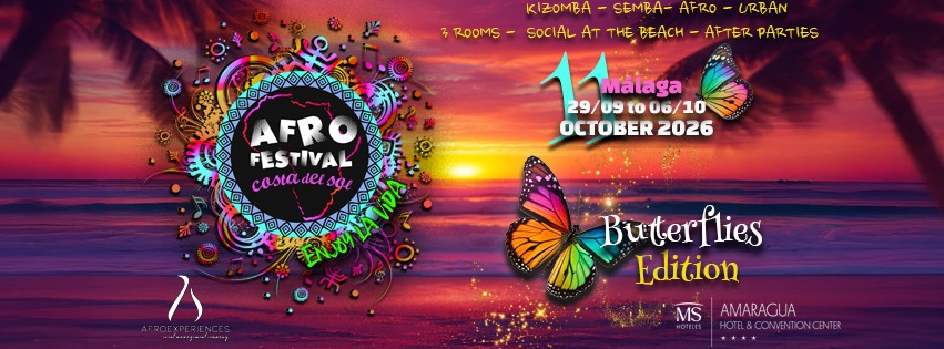 Afrofestival Malaga 11th Edition (Official Event - Butterflies)