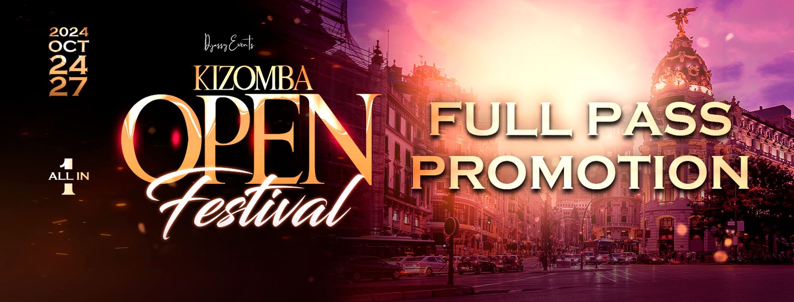 Kizomba Open Festival Madrid  2024