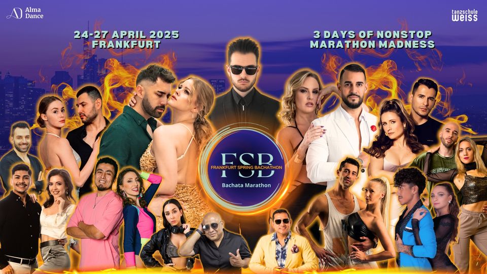 Frankfurt Spring Bachathon 2025 - Germany's Bachata Marathon